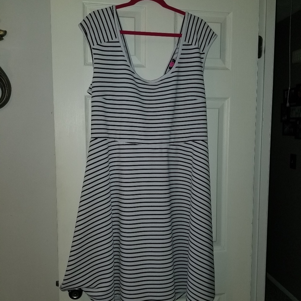 Skater cut dress